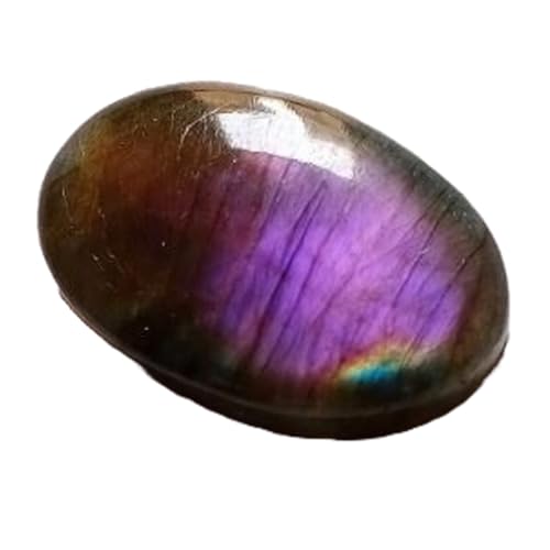 Cabochon en labradorite violette naturelle 31x20mm pour fabriquer un pendentif