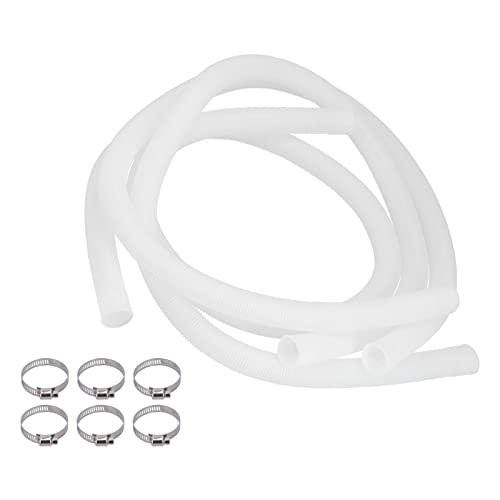 3Pcs Hose Polyethylene Plastic Replacement Pressure Leak Proof Pool Pump, Multifunctional Accessory For Home Use