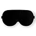 Maxfeel 100% Pure Silk Eye Mask for Sleeping Black Big Size 2210cm