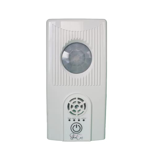 Shoo Cat Ultrasonic Trainer. Motion Activated Cat Deterrent for Counters, Furniture, and Christmas Tree Defense. Teach Cats to Stay Away from Indoor Plants Without Messy Sprays or Shock.