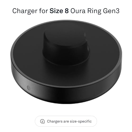 Oura Ring Gen3 Charger - Size 8 - Full Battery Charge in 60 - Additional View