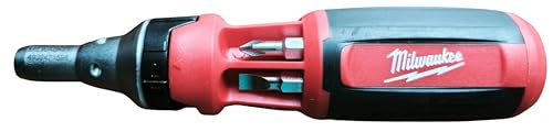 Milwaukee Cacciavite Universale a Cricchetto, Multipunta, 10 in 1, Colore: e, 0 W, 0 V, Multicolore, Taglia Unica