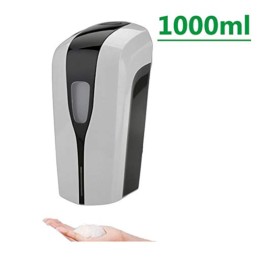 FreeLeben Dispensador De Spray De Niebla De Alcohol Automático, Desinfectante De Manos De 1000 Ml Dispensador Sin Contacto Pulverizador De Alcohol Automático Montado En La Pared (Pulverización-A)