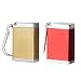 Androxeda 2PCS Portable Cendrier Mini Cendrier De Poche Anti-Odeur, Cendrier À Cigarette Pour Une Utilisation En Plein Air, Porte-Cendres Pour Fumeurs, Cendrier De Poche Pour Fumer Facilement En Voyag