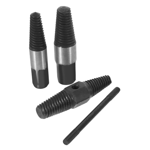 SEWACC 1 Set Carbon Steel Broken Screw Remover Faucet Damaged Screw Extractor Tool
