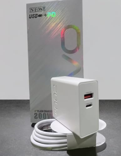 Image of Original 200W Super Flash Charger Compatible with Vivo iQoo 10 Pro 10 9T 9 Pro 8 Pro 7 with SIX Months Replacement Warranty