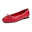 Red Plain Toe Cap