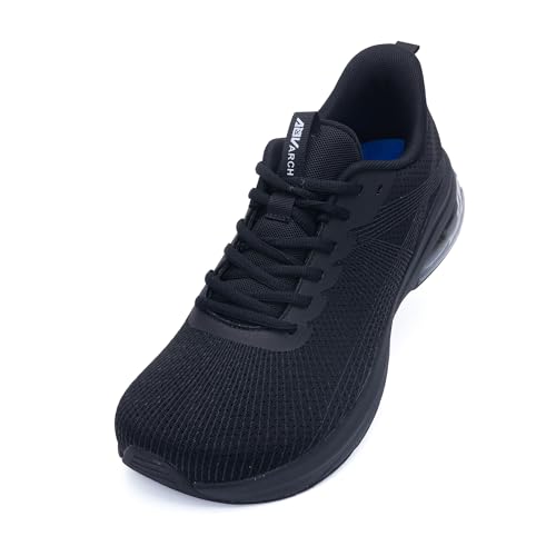 Image of IIV Mens Walking Shoes with Arch Support Wide Toe Box Tennis Sneakers Plantar Fasciitis Running Shoes