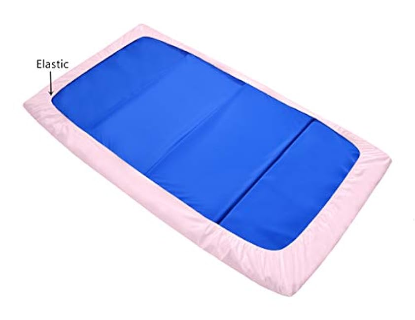 American Baby Company 2 Pack 100% Cotton Percale Fitted Nap Mat Sheet with Elastic Corners, 24 x 48 x 4 - Soft & Breathable Rest Mat Sheet or Nap Mat Cover for Daycare & Preschool, Pink