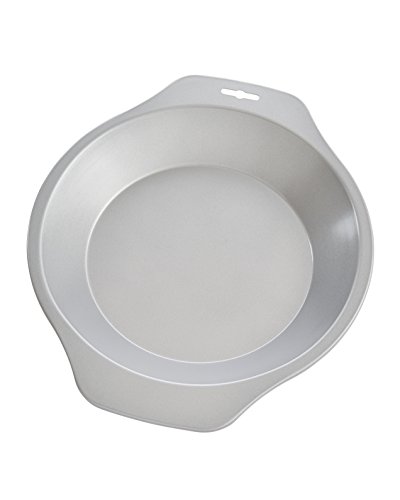 Mrs. Andersons Baking 43704 Pie and Tart Pan, Carbon Steel with Quick-Release Non-Stick Coating, 9-Inch