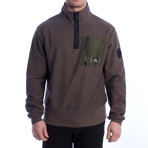 Le nostre felpe con zip da uomo offrono un design moderno che unisce stile e funzionalità, perfette per ogni occasione.