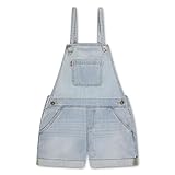 Levi's Girls' Denim Shortall, Day Off, 3T