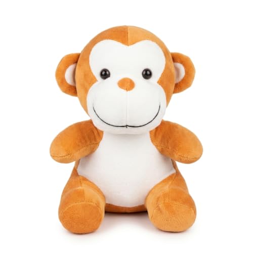 Image of 30cm Sitting Monkey Plush Soft Toy Cute Kids Animal Home Decor Boys /Girls 28 Cm