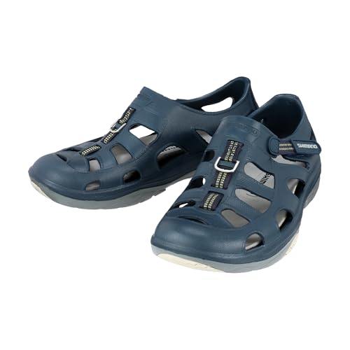 Shimano Evair Marine Fishing Shoes, Navy/Gray, 9