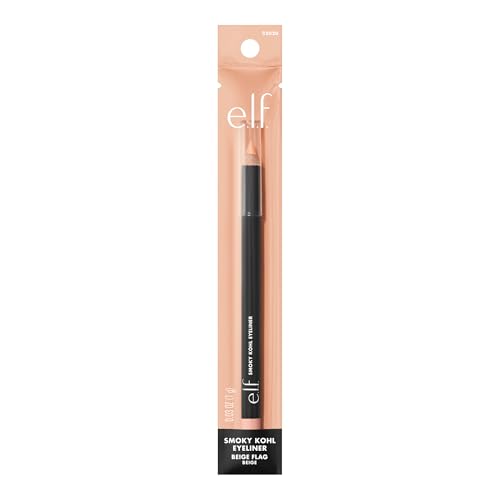 e.l.f. Smoky Kohl Eyeliner, Eye Pencil For Creating Long-Lasting, Bold, High-Pigmented Makeup Looks, Vegan & Cruelty-Free, Beige Flag - image 7