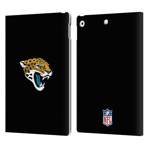 Protection iPad 10.2 NFL Jacksonville Jaguars anti-rayures avec rangement portefeuille