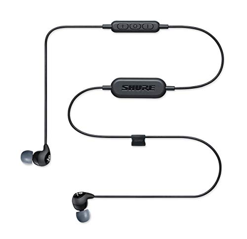 Shure SE112-K-BT1 Wireless Sound Isolating Earphones with Bluetooth Enabled Communication Cable