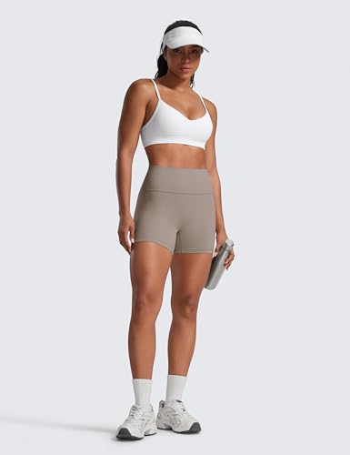 Image of CRZ YOGA Secretsculpt Biker Shorts 4 inch | Booty Scrunch Butt, Butterlift, Buttery Soft, Moderate Compression, Workout, Pilates, No Front Seam, High Waist, for Women