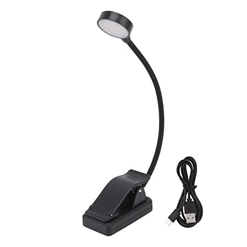 USB recargable LED Clip de lámpara de escritorio en lectura de luz para dormitorio de oficina de dormitorio iversitario