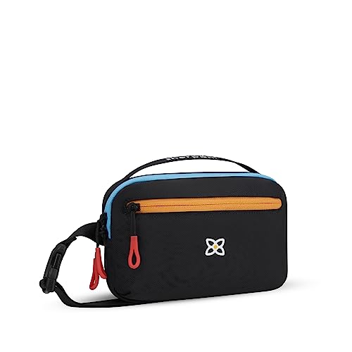 Sherpani Hyk, 1L Sling Bag with RFID Blocking, Lightweight Belt Bag, Travel Fanny Pack, Small Sling Crossbody Purse for Women (Chromatic Classic)