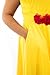 Little Adventures Yellow Beauty Twirl Princess Dress-Up Costume for Adult Women - Machine Washable Cosplay Dresses (Adult Size 2)