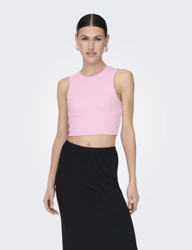 ONLY Onlvilma S/L Cropped Tank Top JRS Noos – Ansicht 2