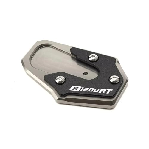 Plaque support latéral béquille moto contre enfoncement R1200RT R1250RT