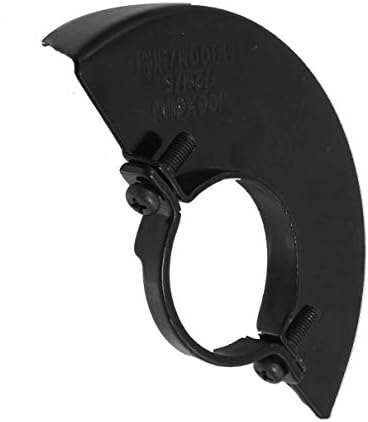 Aexit Black Metal Electrical Angle Grinder Wheel Guard Protection for H-ITA-C-HI Electric Motors 100 F3