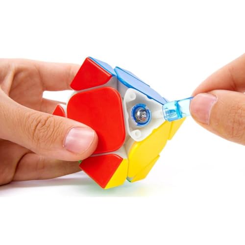 Image of MoYu RS Skewb Magnetic Speed Cube | MagLev Technology, Adjustable Compression & Frosted Finish | Strong Magnetism & Fast Turning Skewb Puzzle
