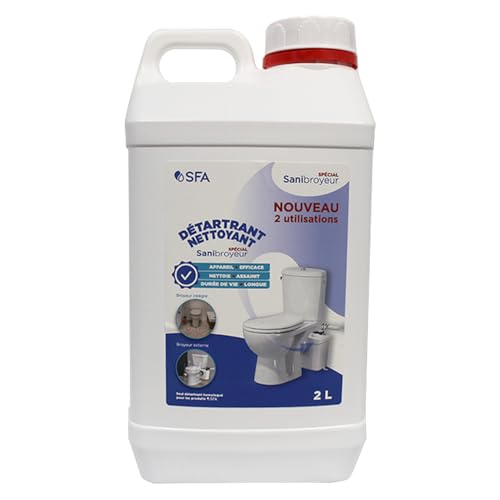 SFA DET2LFR Desincrustante Para Trituradores 2 Litros