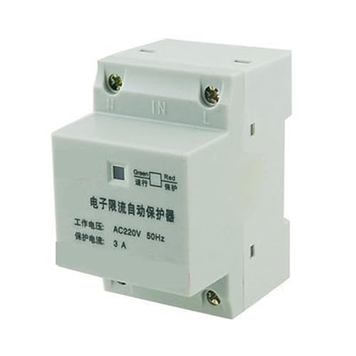 Disjoncteur électronique moteur AC 220V 3A protecteur Rail DIN 35mm contrôleur