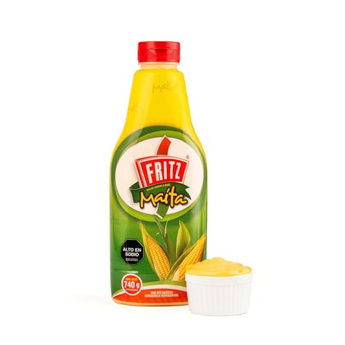 FRITZ Corn Sauce (740g) for Hot Dogs, Burgers, Nachos & Dips