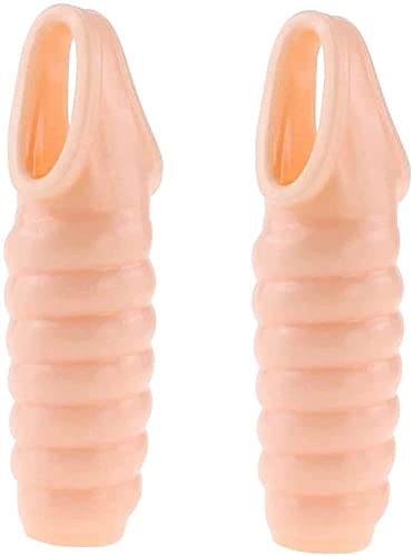 Tollew 98512785412798587 New Soft Realistic Sleeve Extender Sheath For Men Male Enhancement Extension Sleeve Massage 8756 thumb #5