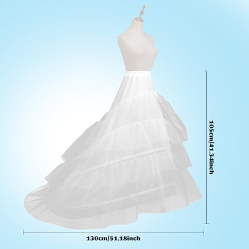 Sous-jupe en crinoline à 5 volants pour un volume de robe de bal