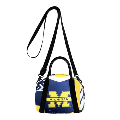 Michigan Wolverines Sling Purse Compact and Stylish Crossbody Bag for Travel and Everyday Use
