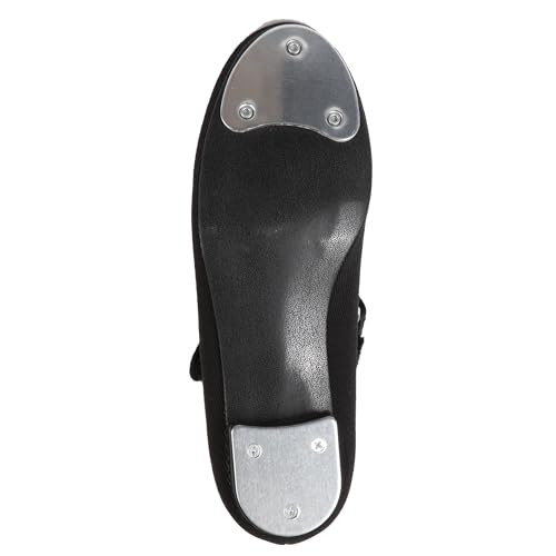 Linodes Canvas Upper Economy Unisex-Child Easy Strap Tap Shoe for Girls and Boys Tap Mary Jane Flat4