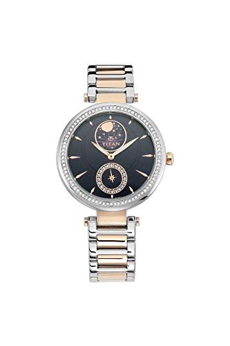 Titan Women Metal Analog Blue Dial Watch-Nn95085Km01/Np95085Km01, Band Color-Multicolor (B083YDXXQL) Amazon Price History, Amazon Price Tracker
