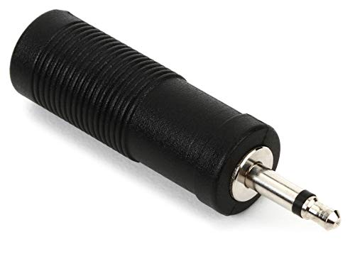 Hosa GMP-113 1/4 Inches TS Female to 3.5 Millimeters TS Male Adapter