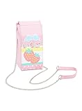 Strawberry Milk Carton Crossbody Bag