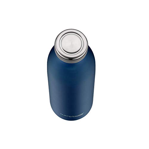 TC Bottle - Termo de acero inoxidable (1,00 l, 12 horas de calor/24 h frío, totalmente hermético, para escuela, oficina, beber directamente de acero inoxidable, resistente al carbono) - Imagen 4