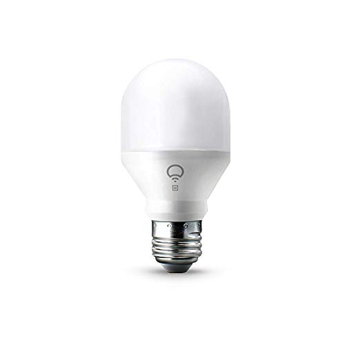 LIFX A19 Wi-Fi Smart LED Mini Light Bulb, White (Renewed)