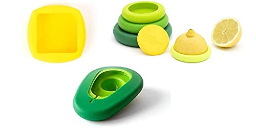 10 Best Food Huggers Silicone That Keep Your Leftovers Fresh 10 Food Huggers Kitchen Must-haves Set (8 Pieces)