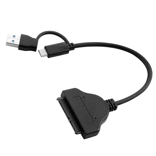 Elnwnnkc Versión USB para Vincular para Cable De Transferencia Datos Rápida Intercambiable En Caliente Puntos Y Pulgadas con Cable Solución Almacenamiento Externo Acuerdo Global