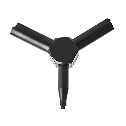 SBGJMY Clé de Valve, Clé de boîte de Mesure pour KSC WA Gas Magazine Charging Valve Gear Steel, Outil Multifonctionnel de détachement, de réparation et de Retrait du Noyau