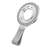AAUXX iRing Mag G2 アイリング マグ MagSafe対応 スマホリング 両面マグネット シリコンバンド 正規品 正規代理店 スマホスタンド スマホグリップ ホールド リング 薄型 強力吸着 ネオジム磁石 Grip2 (シルバー)