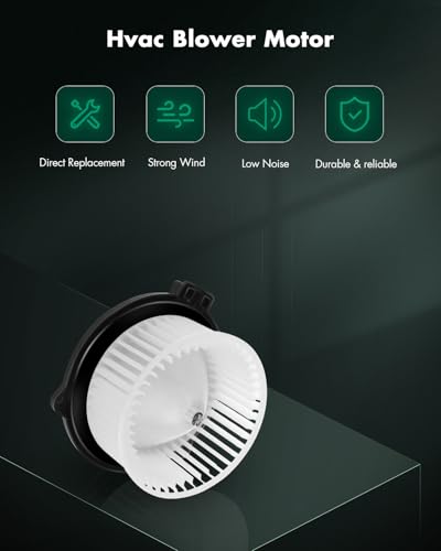 Image of SCITOO AC Heater Blower Motor w /Fan Cage fit 2001-2004 for Acura MDX 1998-2002 for Honda for Accord 1999-2004 for Honda Odyssey 2003-2008 for Honda Pilot Front