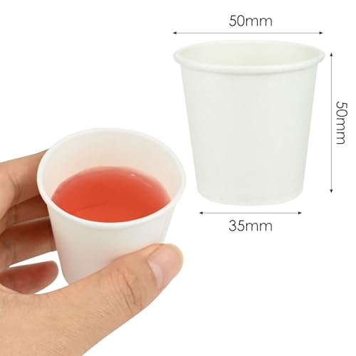 Mini Gobelets à Café Jetables 60ml Etanches pour Expresso et Eau - 3