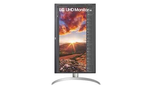 Image of LG Ultrafine 27UP850K-W 27 inch 4K PC Monitor - IPS Panel UHD (3840 x 2160), 5ms GtG 60Hz, DisplayHDR 400, DCI-P3 95% (CIE1976), Reading Mode, Tilt, Height Adjustable