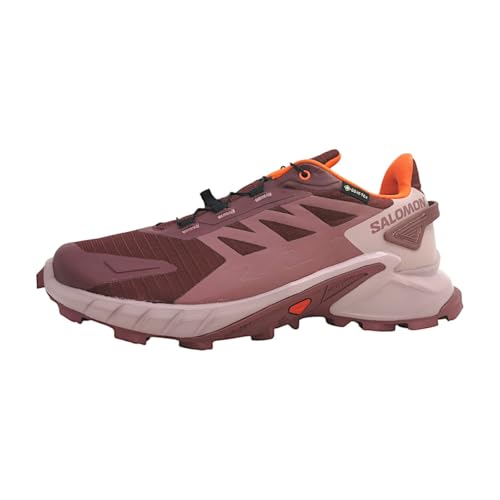 SALOMON(サロモン) 防水 レディース スニーカー 撥水 ハイキング スーパークロス 4 GTX W トレイルランイニング アウトドア ゴアテックス 軽量 SUPERCROSS 4 GORE-TEX 475945（TP／DM／CT） 24.5cm