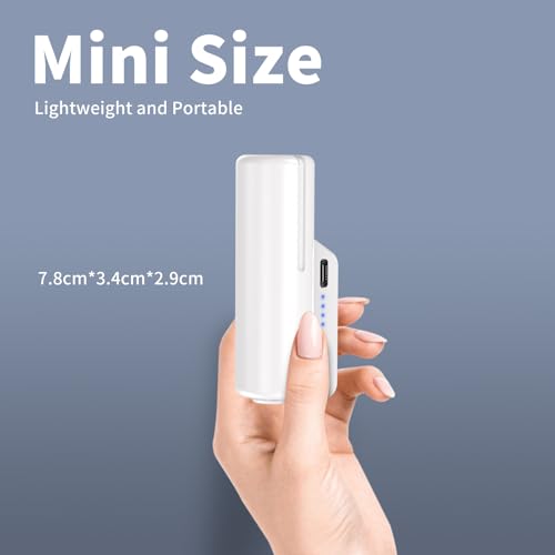 Batería portátil Meta Quest 2 FLSTOR de 5000 mAh con conector USB-C para cargador de gafas VR 7